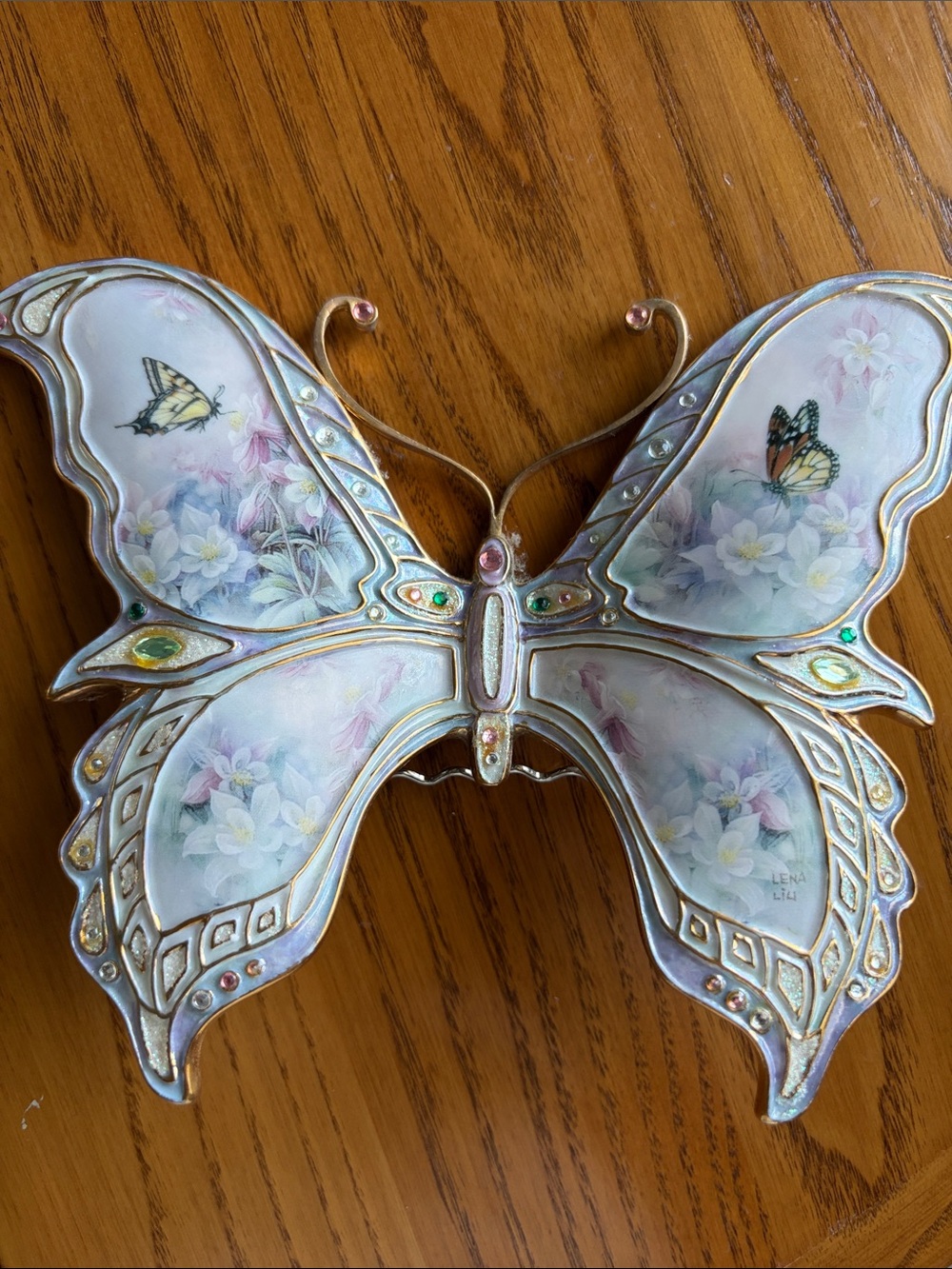 Butterfly Wall Decor “Floral Fantasy” by Lena Liu